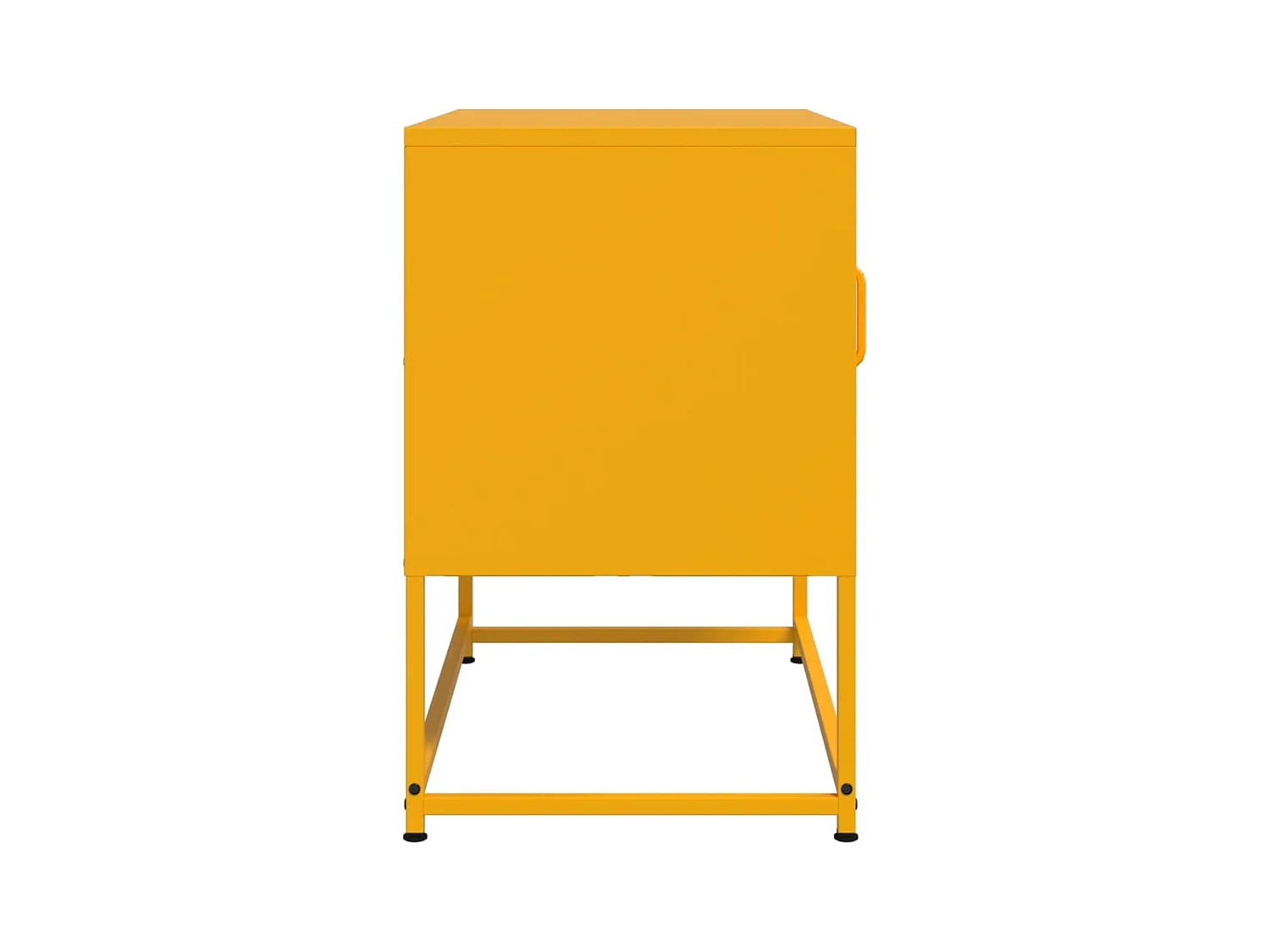 Lysri  Meuble TV anthracite 100,5x39x60,5 cm acier