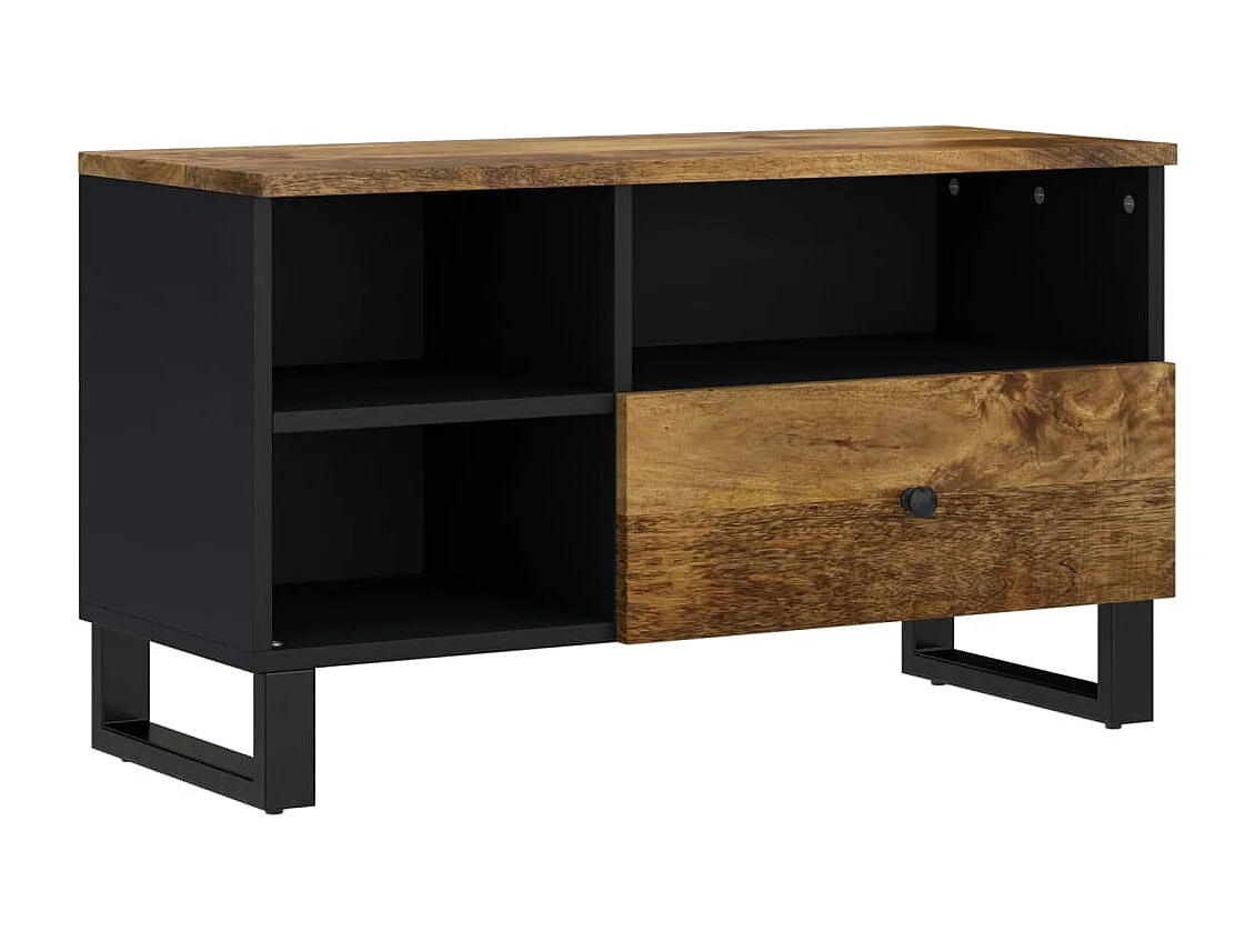 Piper Grace  Meuble TV 80x33x46 cm bois de manguier et d'ingénierie