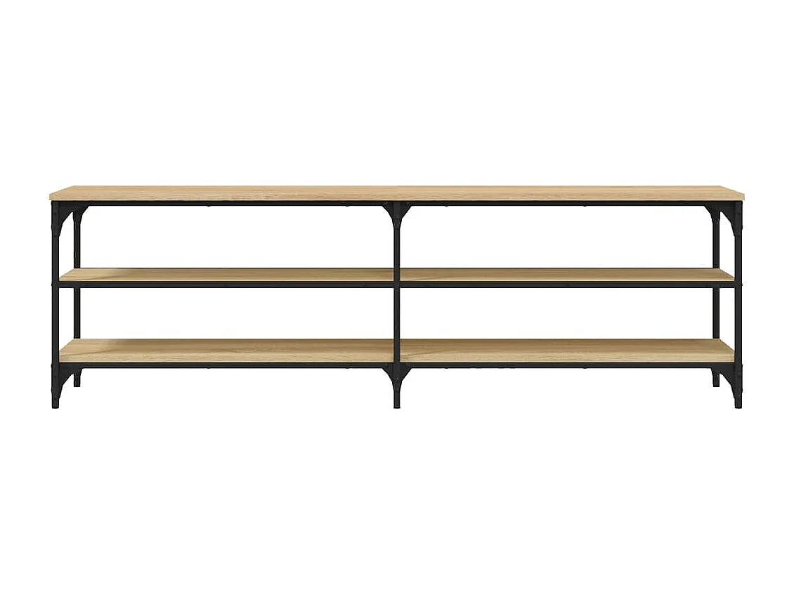 Chiloquin  Mueble de TV madera contrachapada roble Sonoma 160x30x50 cm