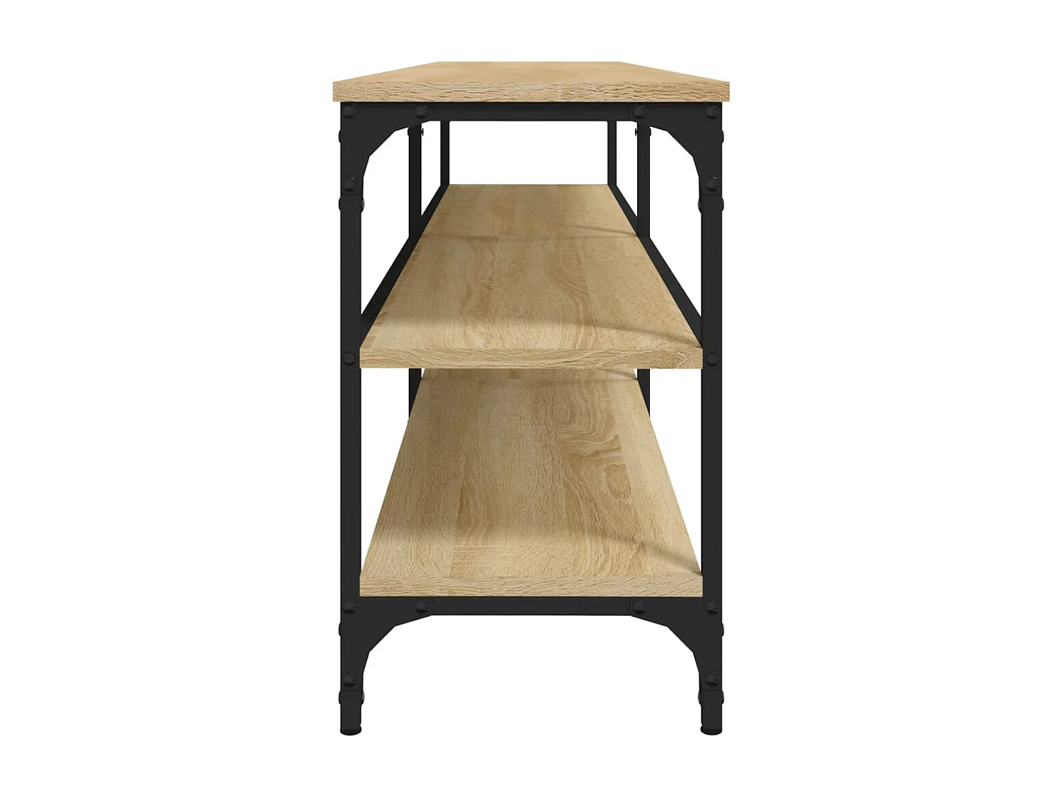 Chiloquin  Mueble de TV madera contrachapada roble Sonoma 160x30x50 cm