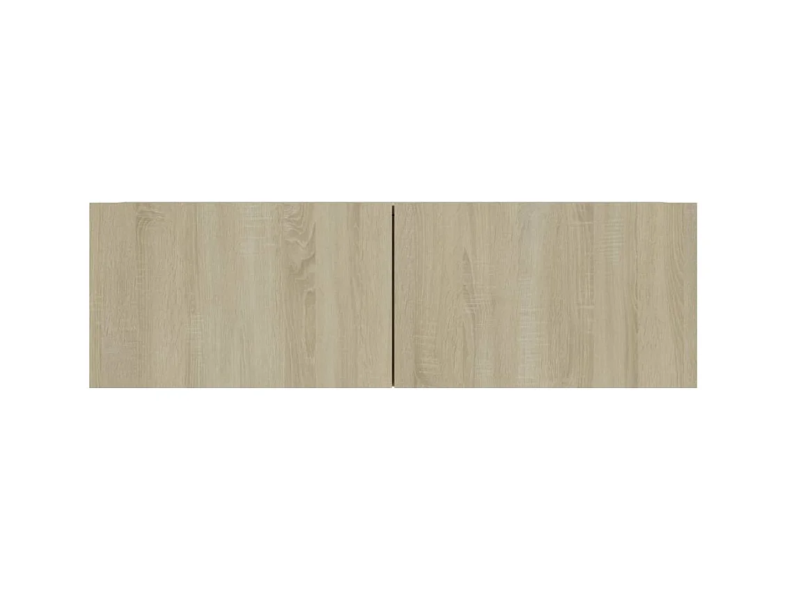 Sultan  Meubles TV 4 pcs Chêne sonoma 100x30x30 cm Bois d'ingénierie