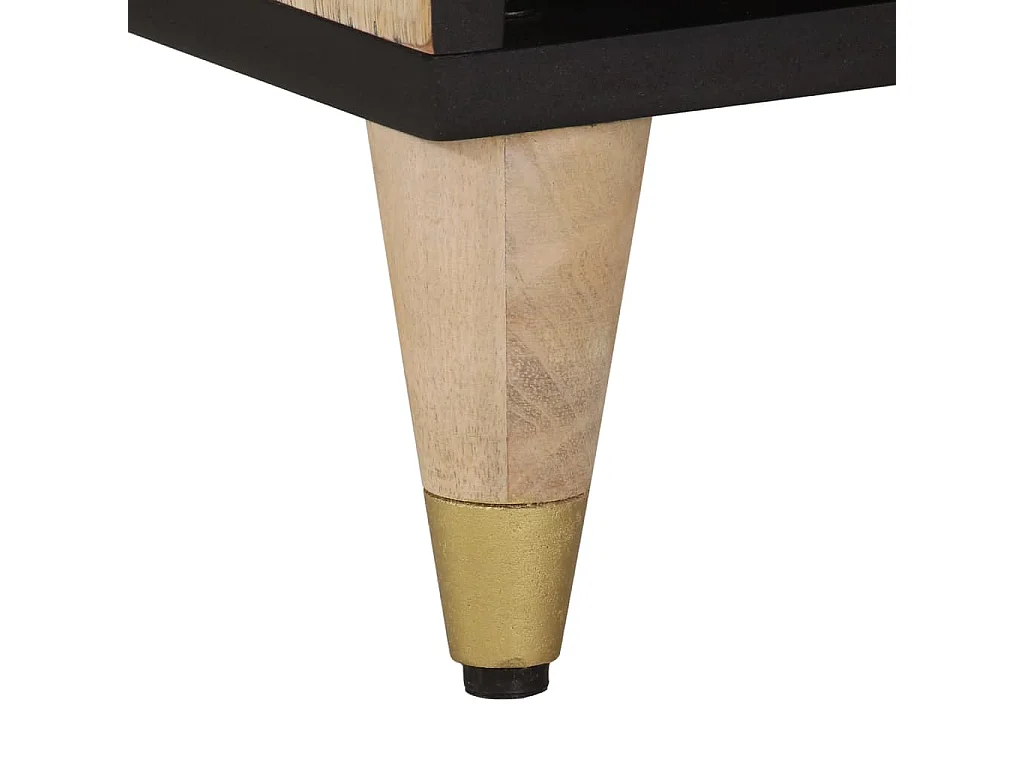 Garden Furniture -  Tv-meubel 100x33x46 cm massief mangohout