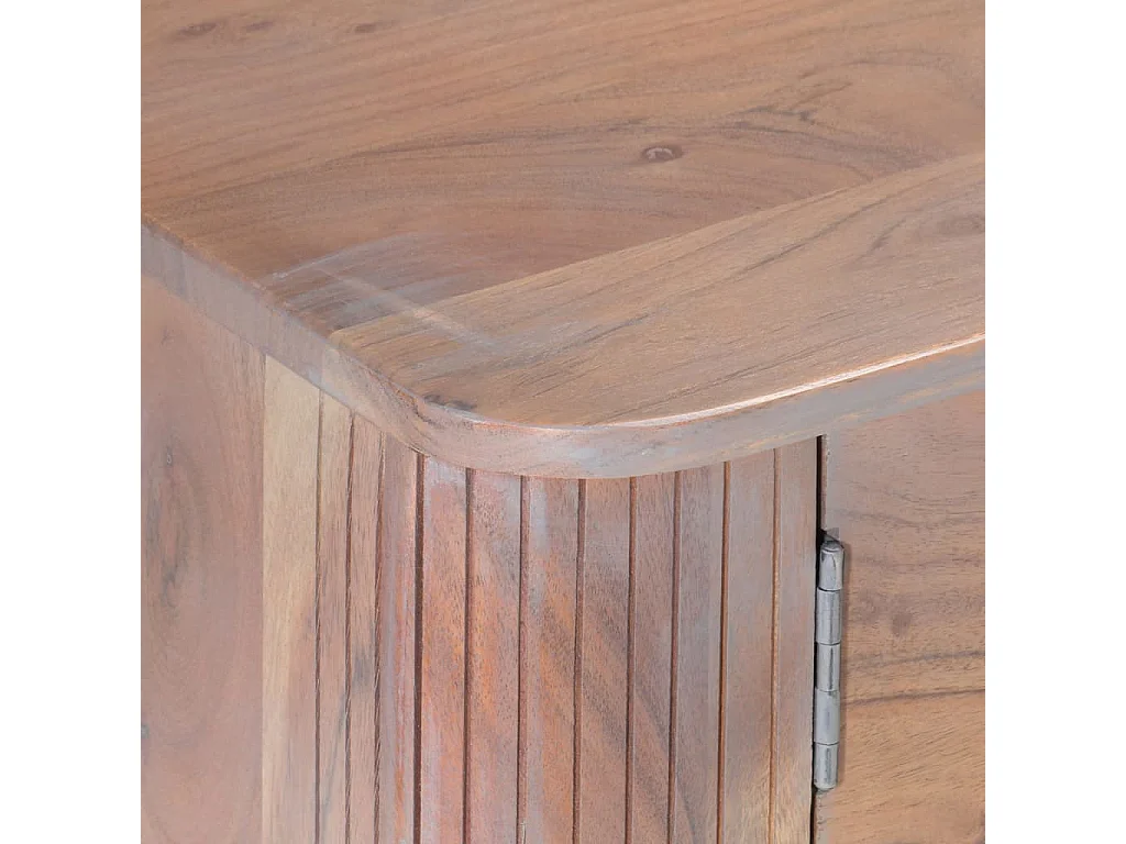 Garden Furniture -  Meuble TV 118x30x40 cm Bois d'acacia massif