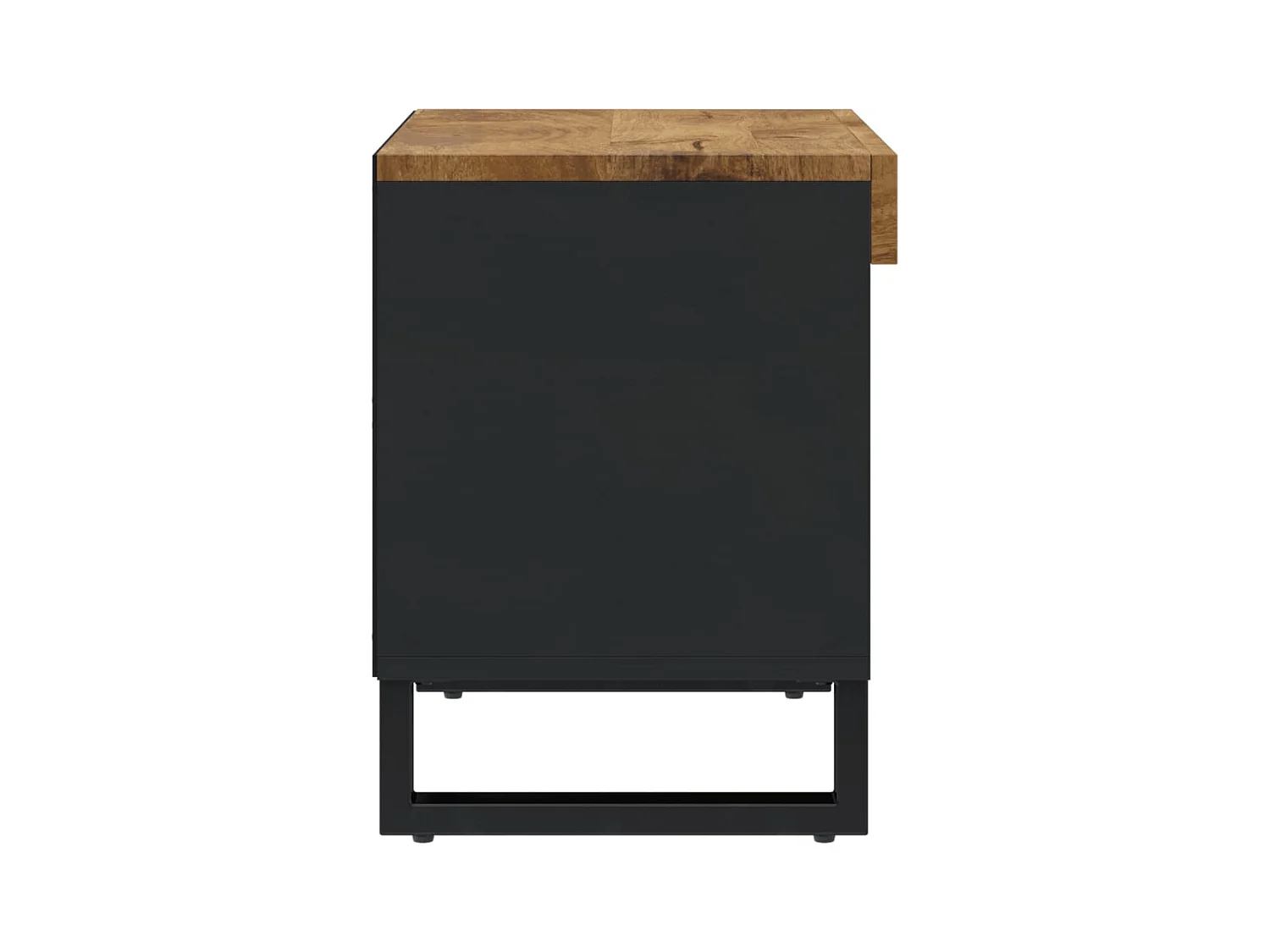 Nylvi  Tv-meubel 60x33x43,5 cm massief mangohout