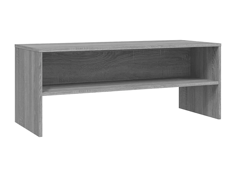 Zerina  Tv-meubel 100x40x40 cm bewerkt hout grijs sonoma eikenkleurig