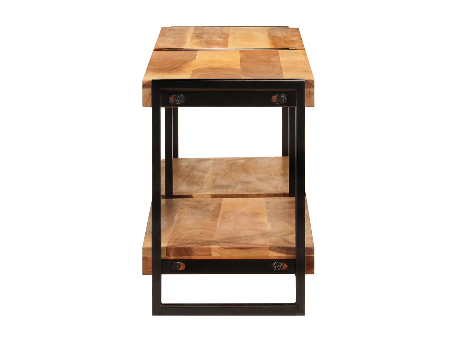 Clearfield  Meuble TV 160x30x40 cm bois d'acacia massif