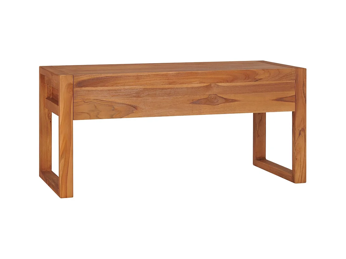 Cardington  Meuble TV 100x40x45 cm Bois de teck