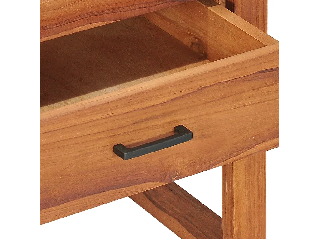 Cardington  Meuble TV 100x40x45 cm Bois de teck