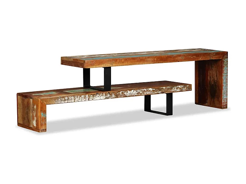 Claire-Marie-Ange  Mueble para TV de madera maciza reciclada