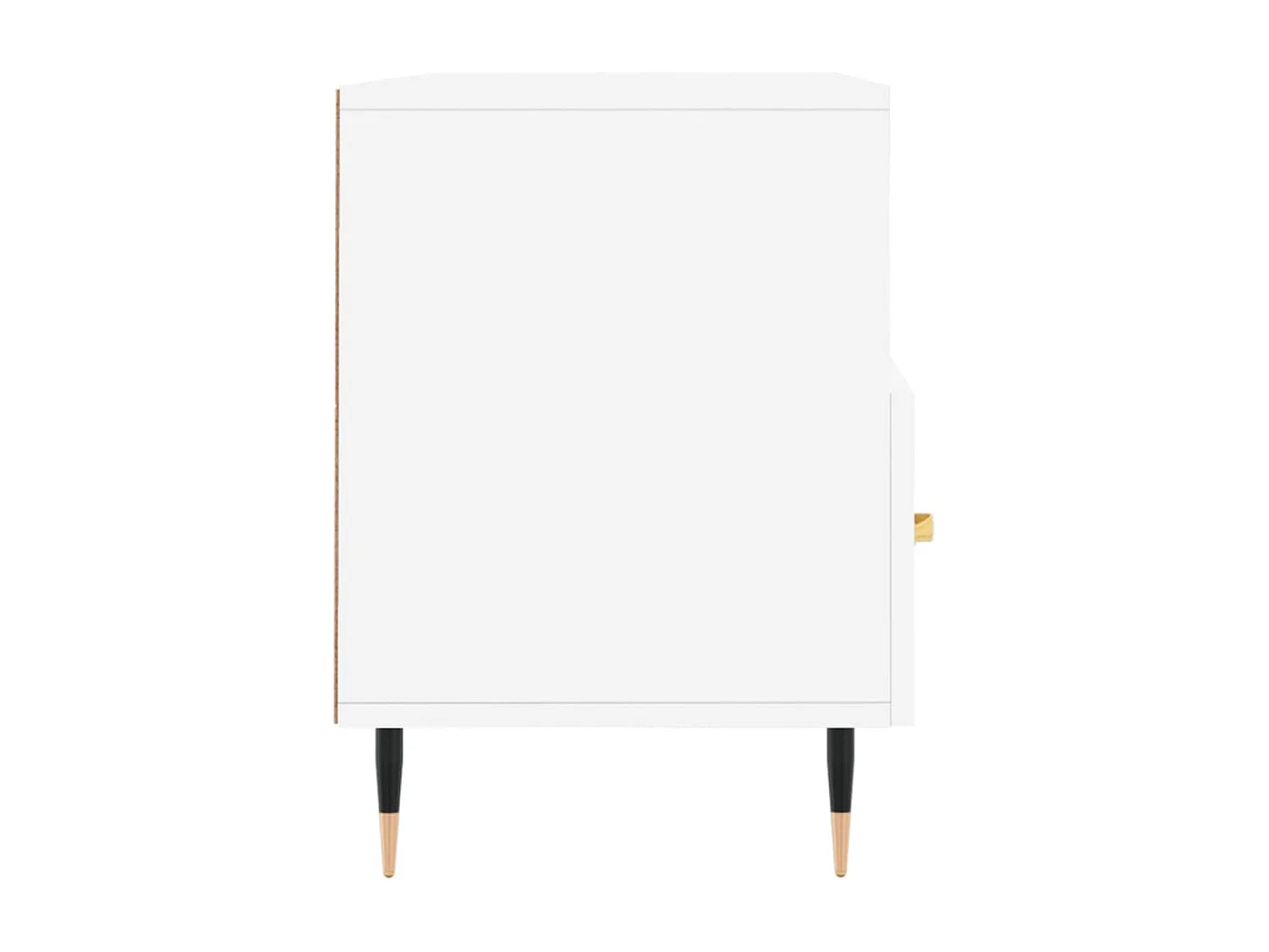 Ravy  Mueble de TV madera de ingeniería blanco 102x36x50 cm