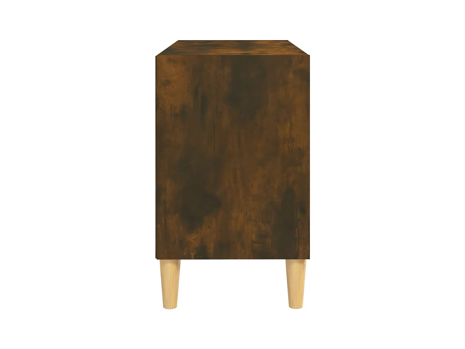 Bridgeville  Tv-meubel met houten poten 69,5x30x50 cm gerookt eikenkleurig