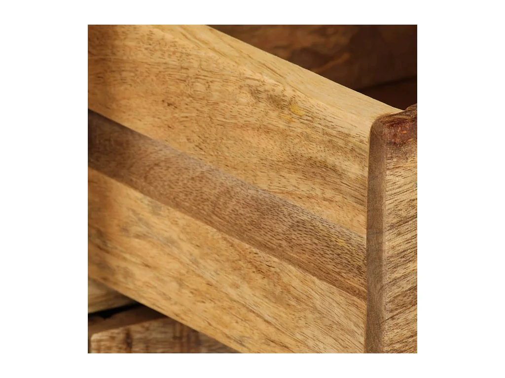 Garden Furniture -  Meuble TV avec tiroirs 120x30x40 cm Bois massif de manguier
