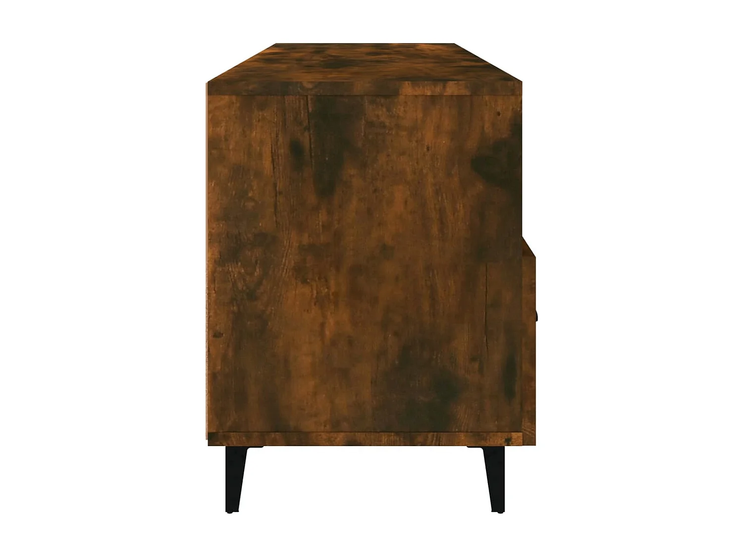 Firuz  Meuble TV Chêne fumé 102x35x50 cm Bois d'ingénierie