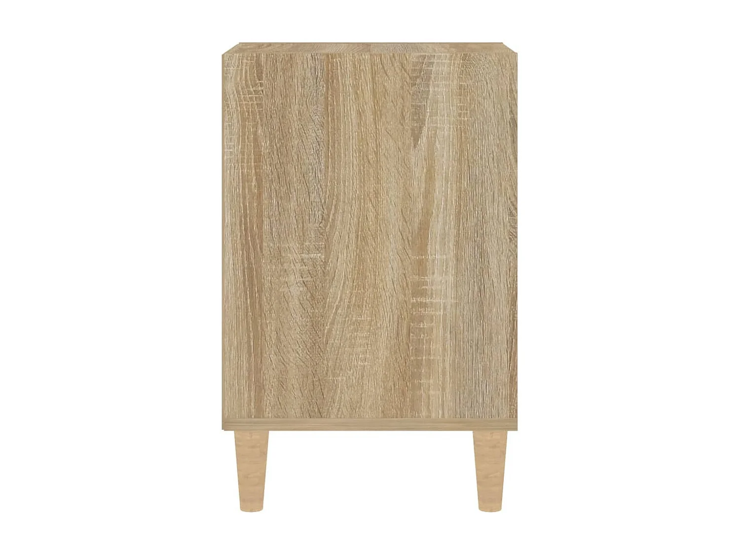 Ibtihal  Meuble TV Chêne sonoma 100x35x55 cm Bois d'ingénierie