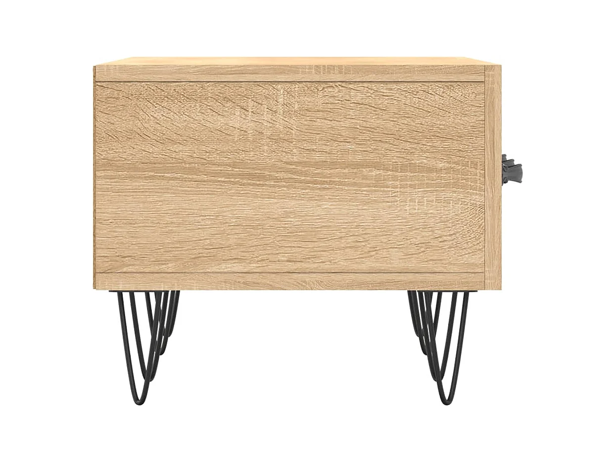Eilve  Meuble TV chêne sonoma 150x36x30 cm bois d'ingénierie