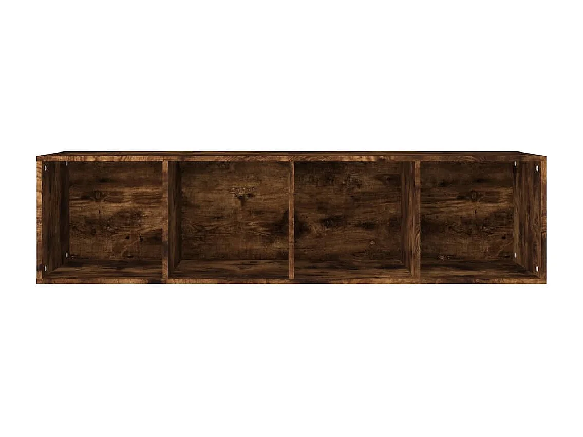 Pieter  Boekenkast / tv-meubel 36x30x143 cm bewerkt hout gerookt eiken