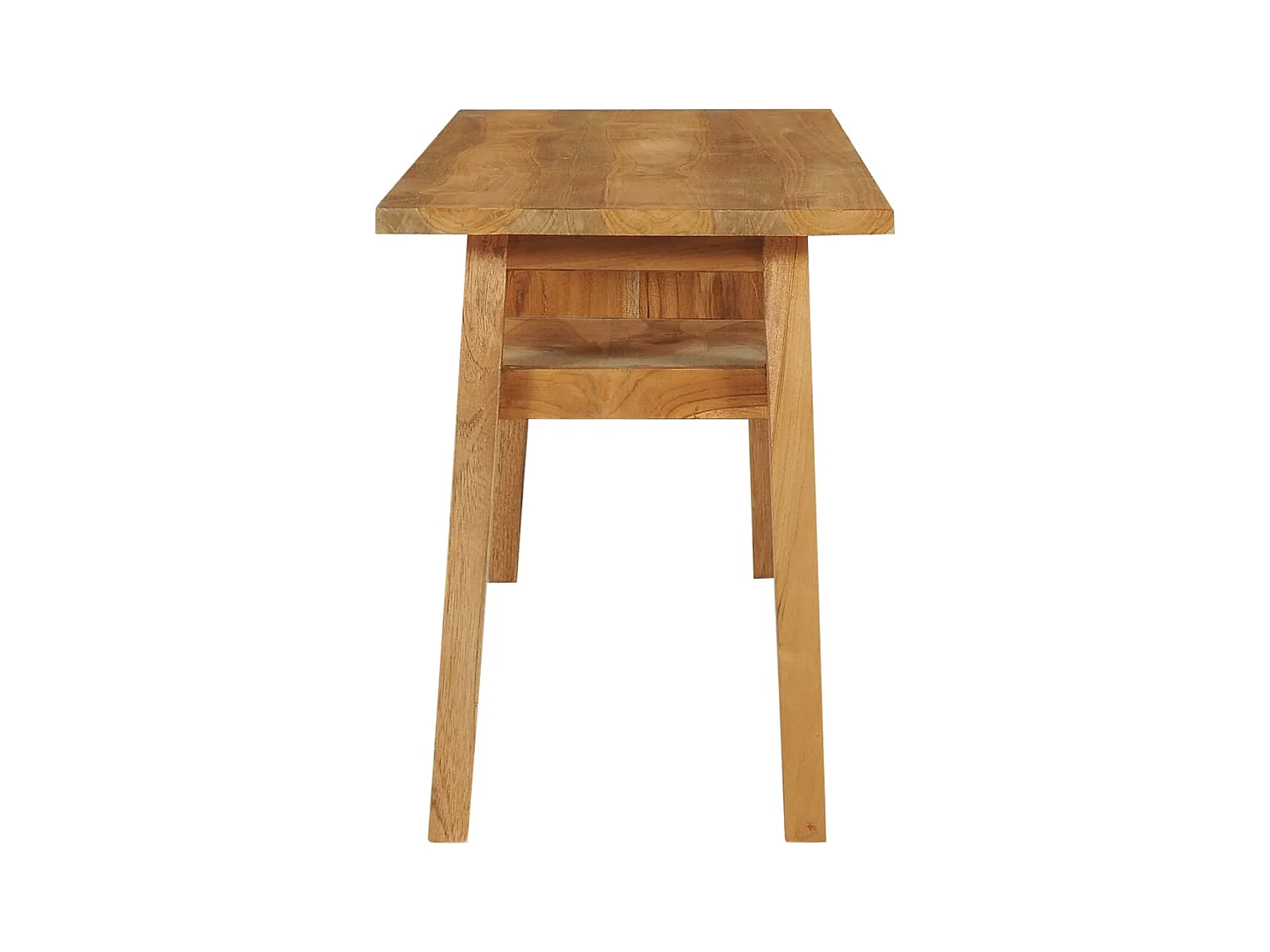 Garden Furniture -  Meuble TV 120x35x45 cm Bois de teck massif