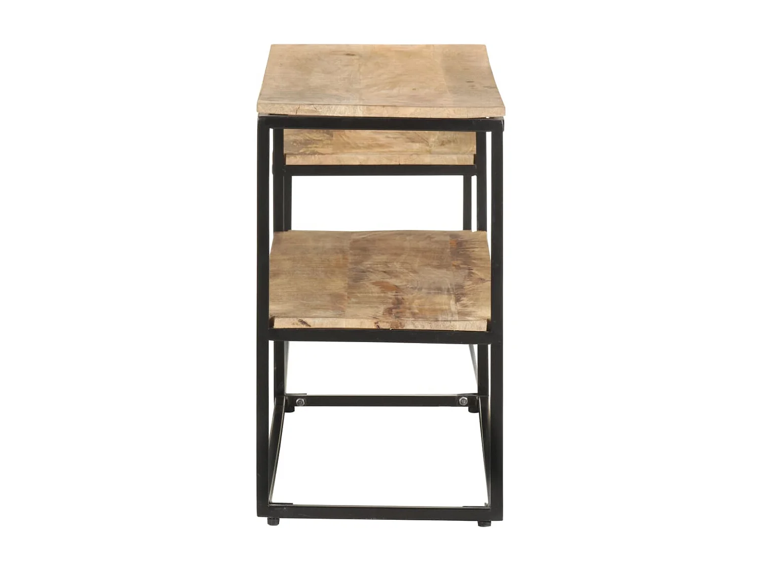 Øyunn  Tv-meubel 180x30x50 cm ruw mangohout