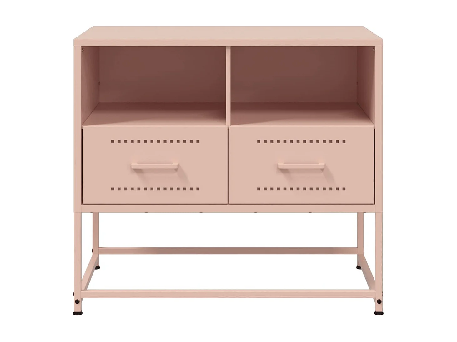 Nicholas  Tv-meubel 68x39x60,5 cm staal roze