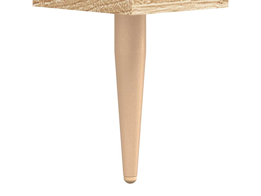 Hermanni  Meuble TV chêne sonoma 150x30x50 cm bois d'ingénierie