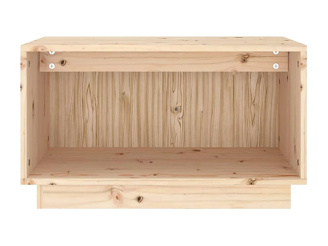 Myrrh  Meuble TV 60x35x35 cm Bois de pin massif