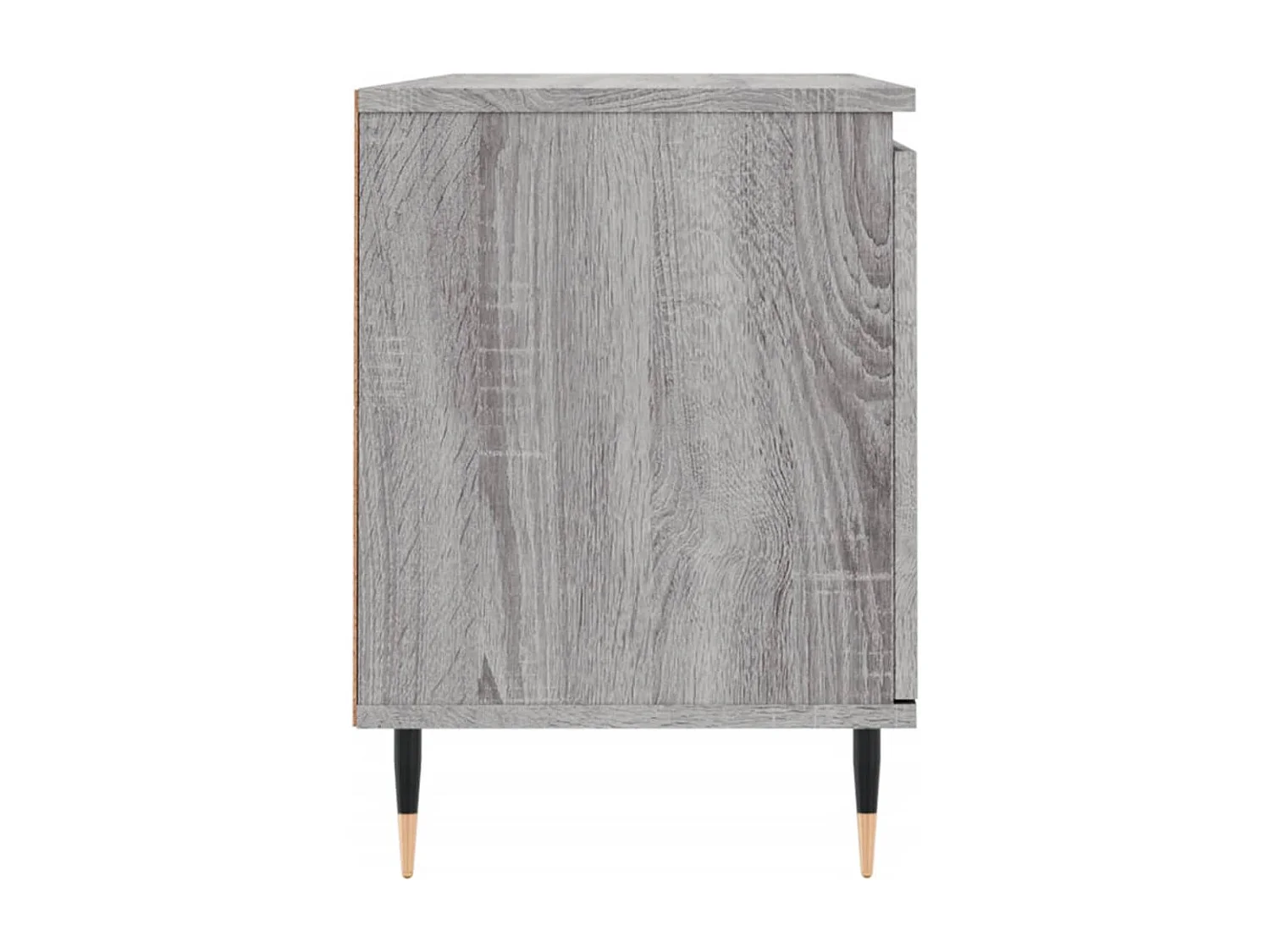 Grylor  Meuble TV sonoma gris 104x35x50 cm bois d'ingénierie