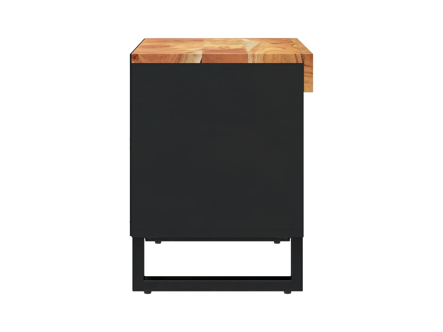 Nylvi  Meuble TV 60x33x43,5 cm bois d'acacia massif