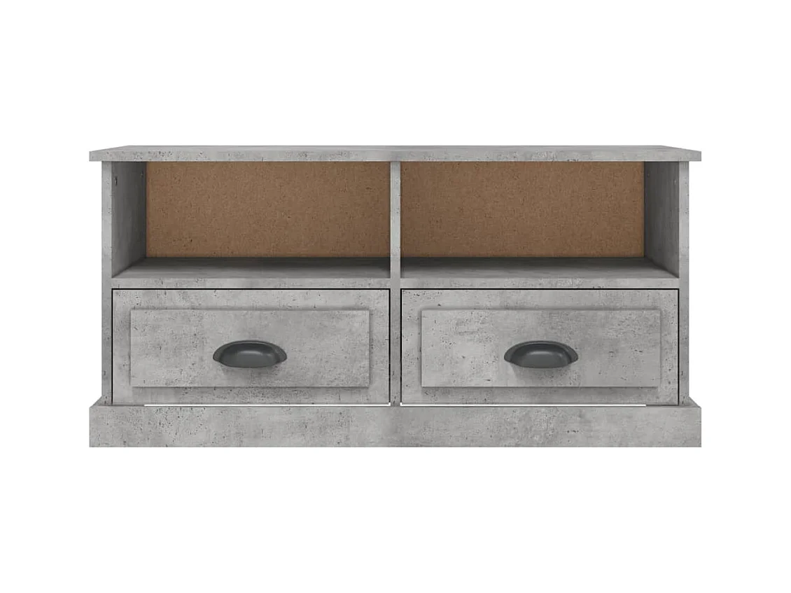 Vrelmi  Tv-meubel 93x35,5x45 cm bewerkt hout betongrijs