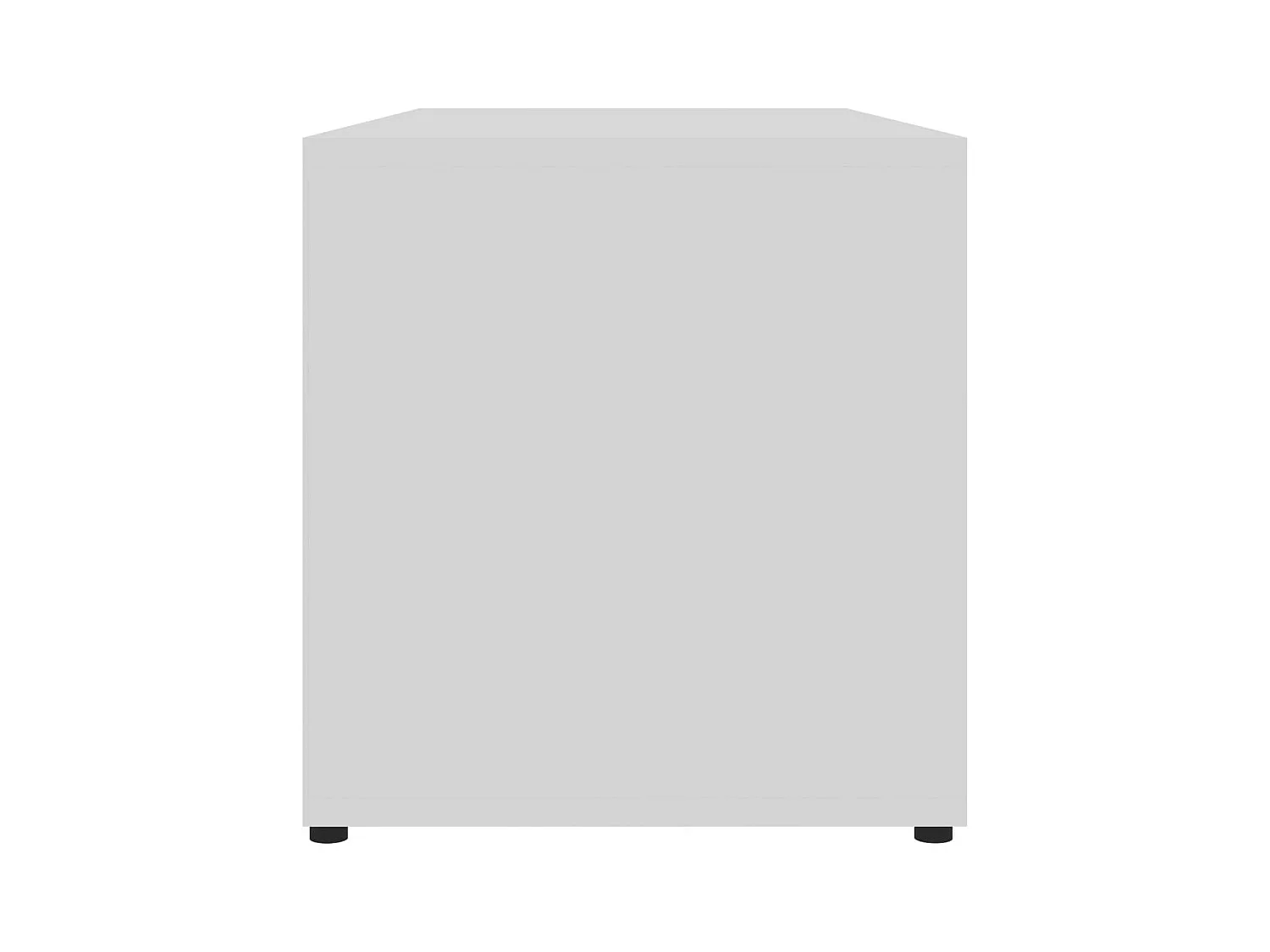 Waianae  Tv-meubel 80x34x36 cm bewerkt hout wit