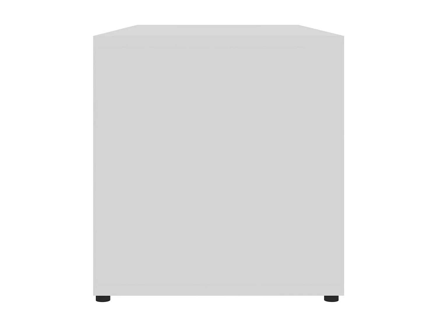 Waianae  Meuble TV Blanc 80x34x36 cm Bois d'ingénierie