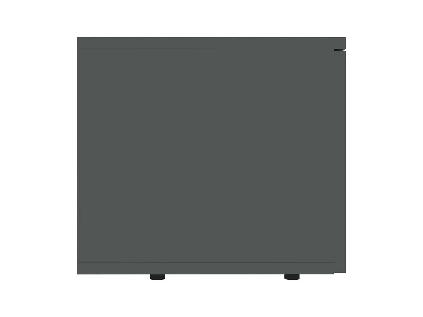 Hetty  Tv-meubel 80x34x30 cm bewerkt hout zwart