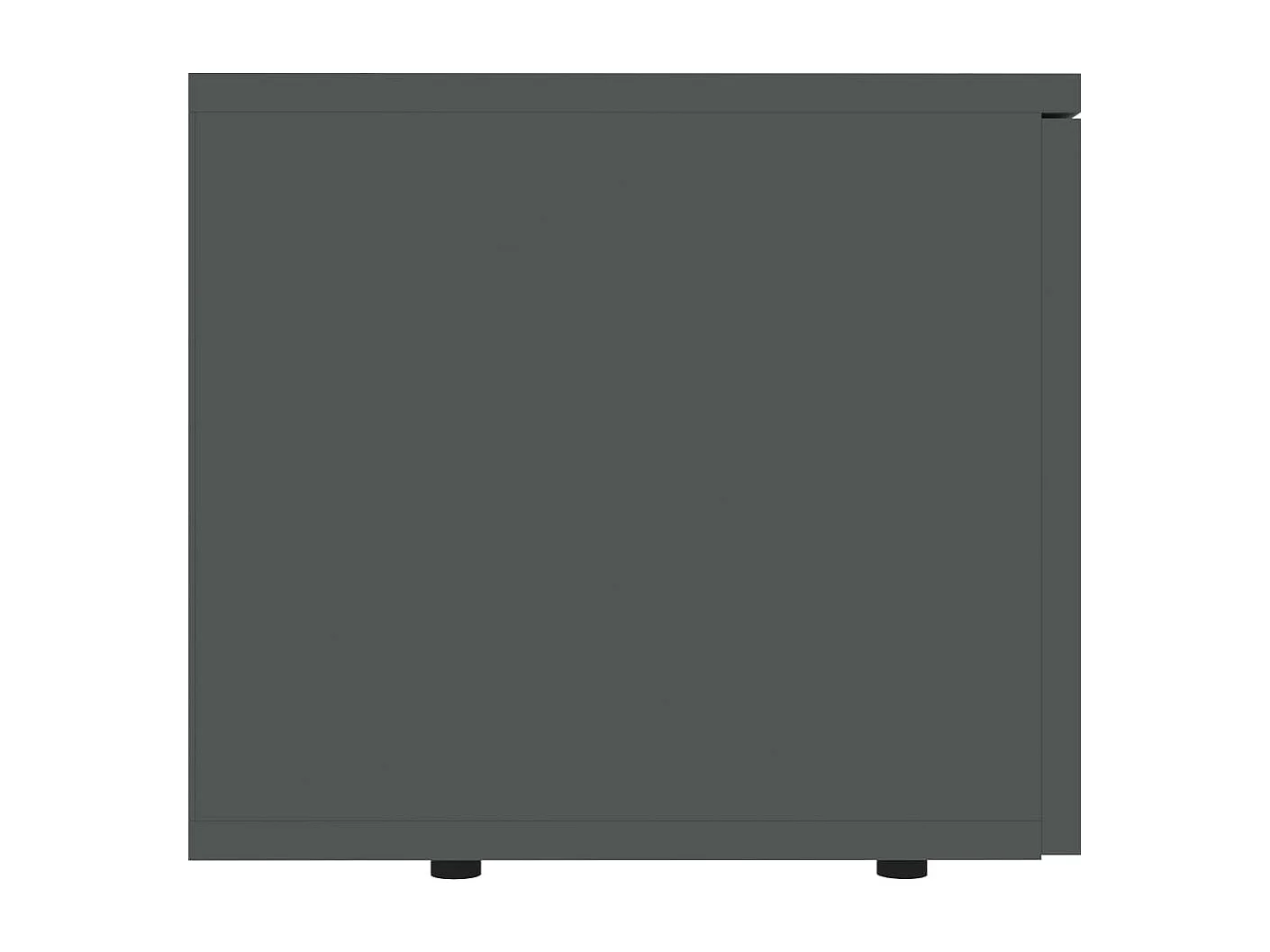 Hetty  Meuble TV Noir 80x34x30 cm Bois d'ingénierie