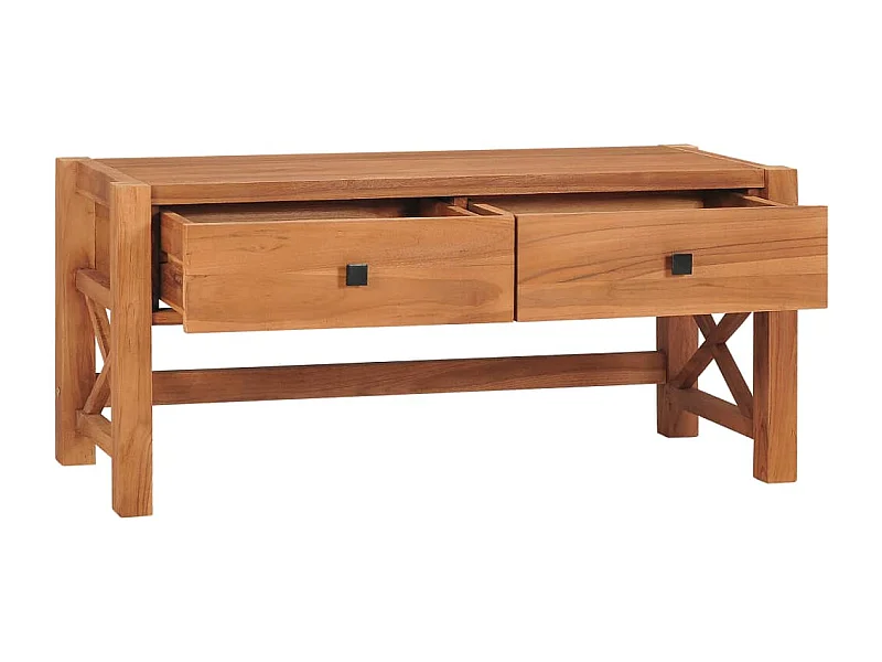 Mihra  Tv-meubel 100x40x45 cm teakhout