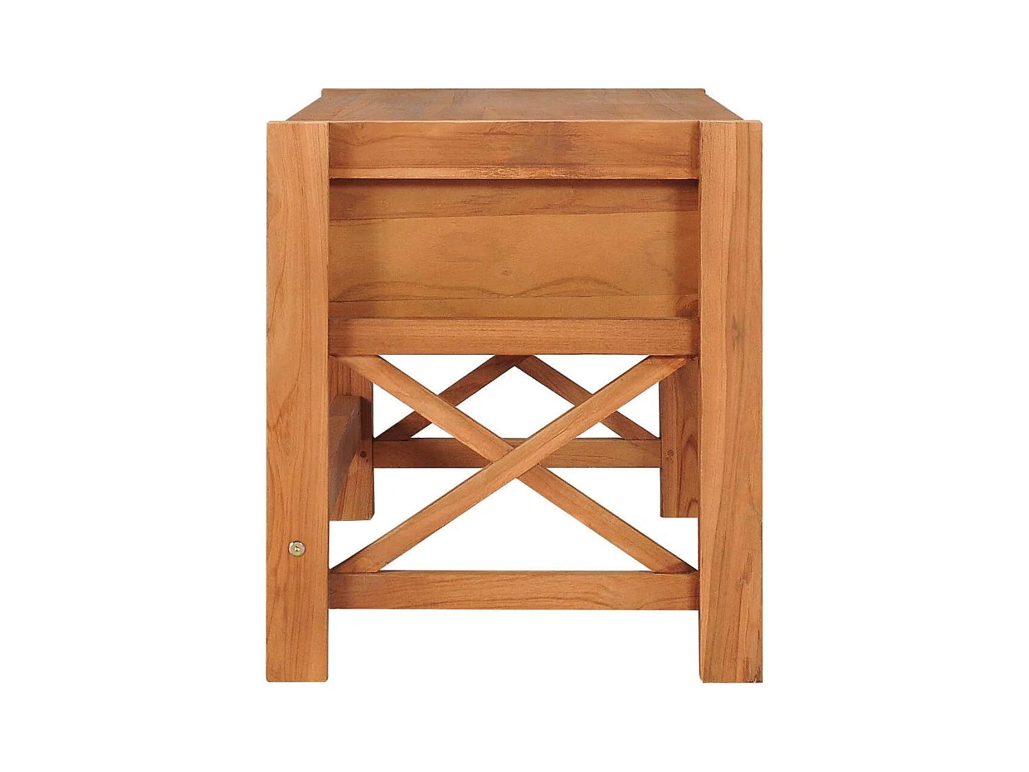 Mihra  Meuble TV 100x40x45 cm Bois de teck