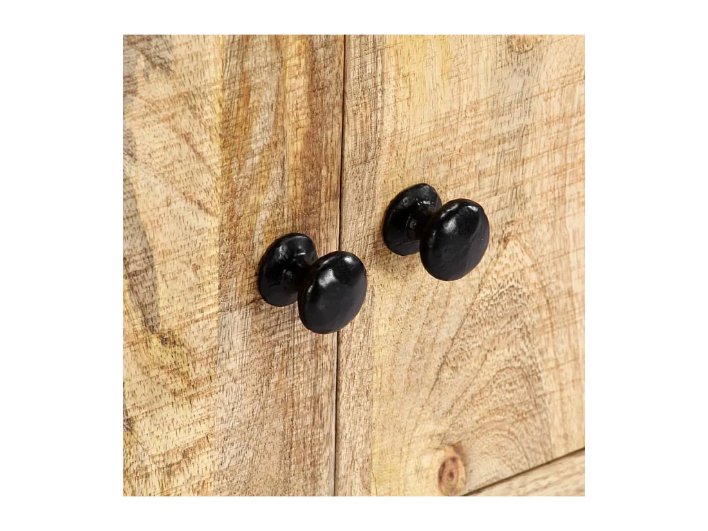 Garden Furniture -  Meuble TV 120x30x40 cm Bois massif de manguier