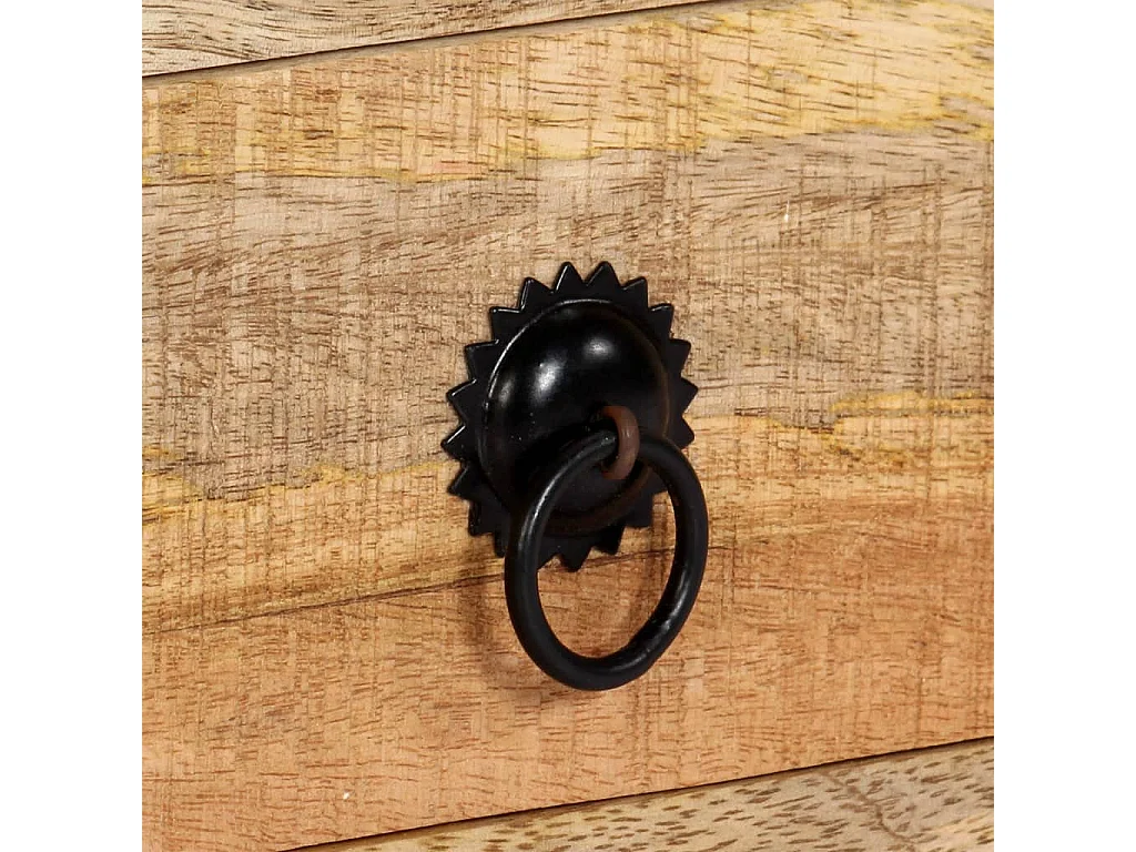 Garden Furniture -  Meuble TV 120x30x40 cm Bois massif de manguier