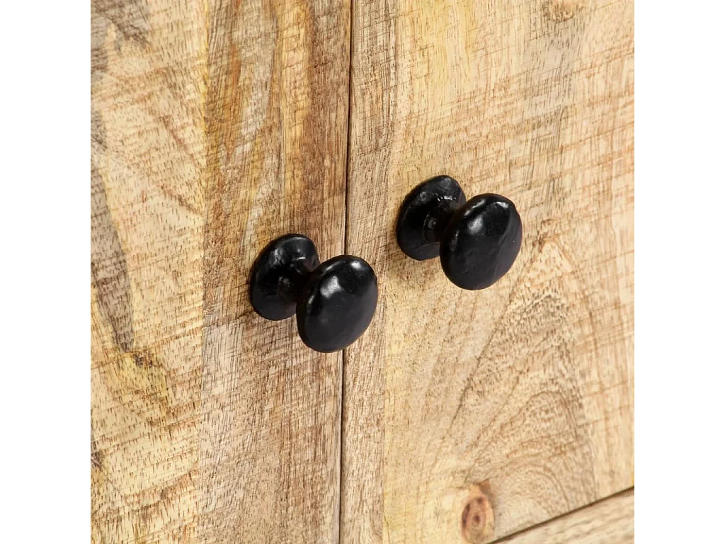 Garden Furniture -  Meuble TV 120x30x40 cm Bois massif de manguier