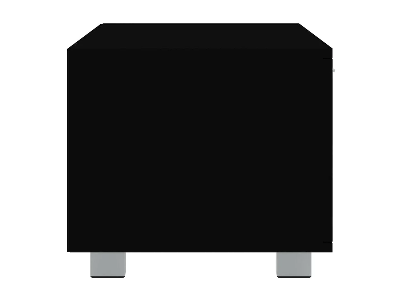 Stuarts Draft  Tv-meubel 140x40,5x35 cm bewerkt hout zwart