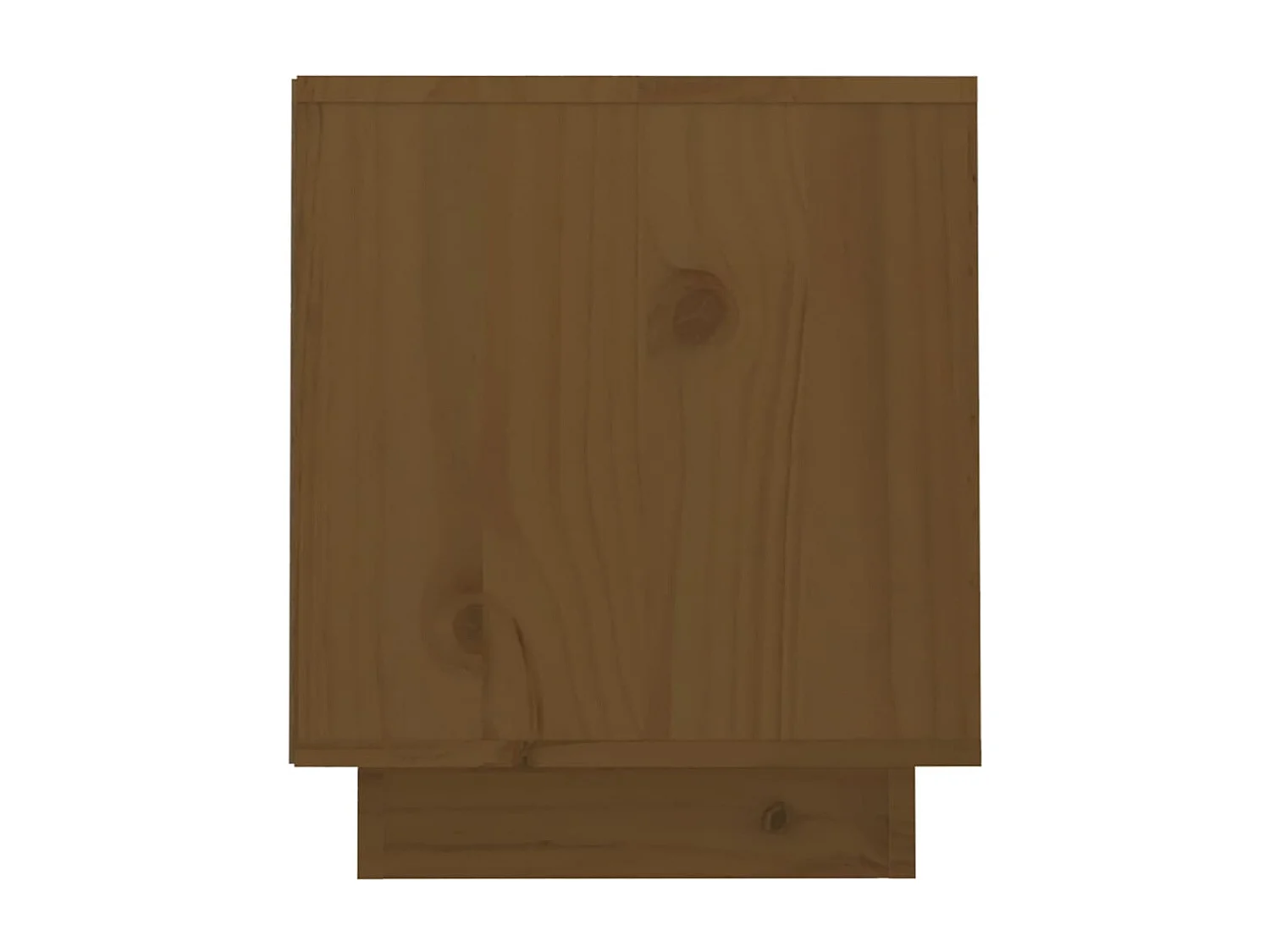 Patricia María  Meuble TV Marron miel 70x34x40 cm Bois de pin massif