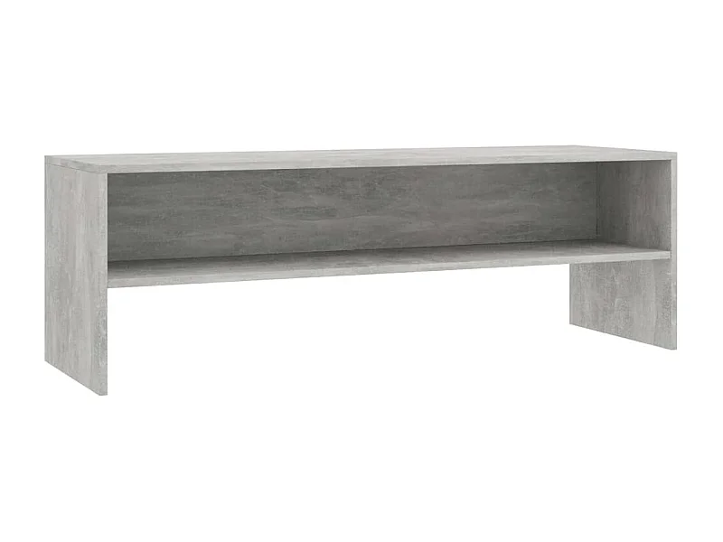 Kobe  Mueble de TV madera contrachapada gris hormigón 120x40x40 cm