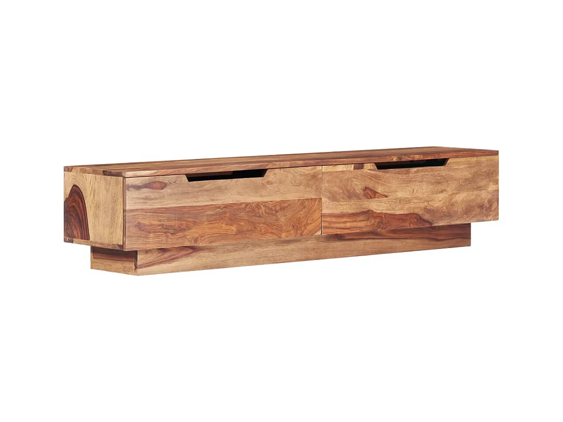 Garden Furniture -  Meuble TV 145x30x30 cm Bois massif