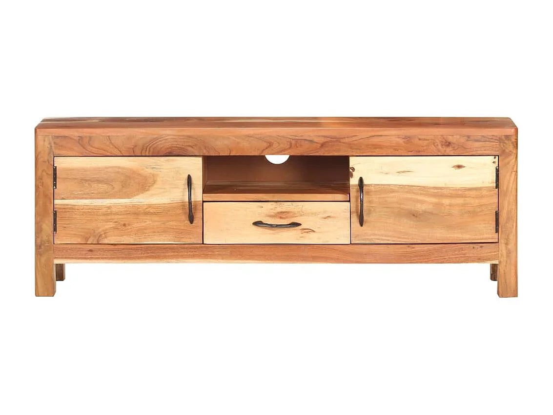 Garden Furniture -  Tv-meubel 116x30x40 cm massief acaciahout