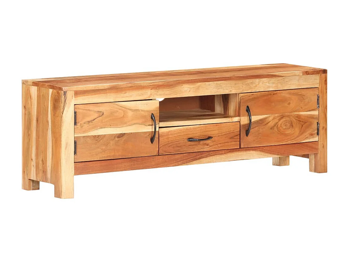 Garden Furniture -  Tv-meubel 116x30x40 cm massief acaciahout