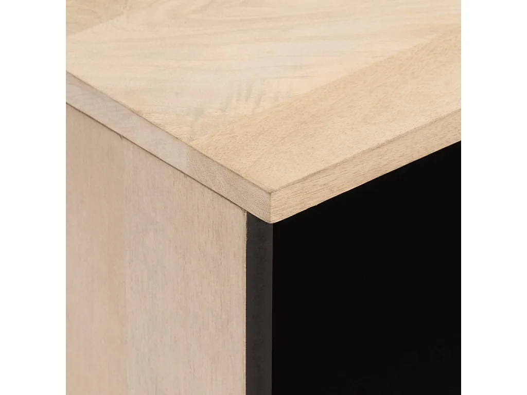 Garden Furniture -  Tv-meubel 100x33x46 cm massief mangohout