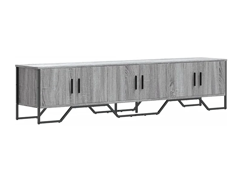 Nouria  Meuble TV sonoma gris 180x34x41 cm bois d'ingénierie