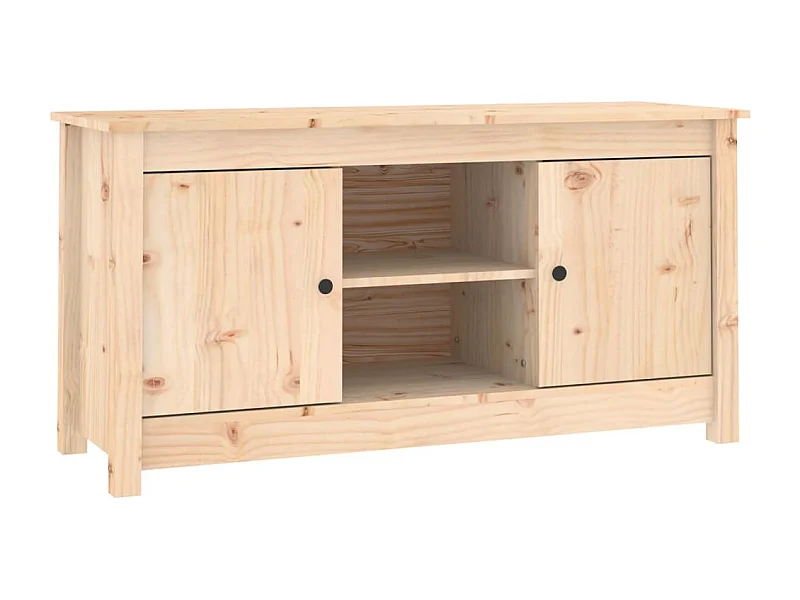 Mandy  Tv-meubel 103x36,5x52 cm massief grenenhout