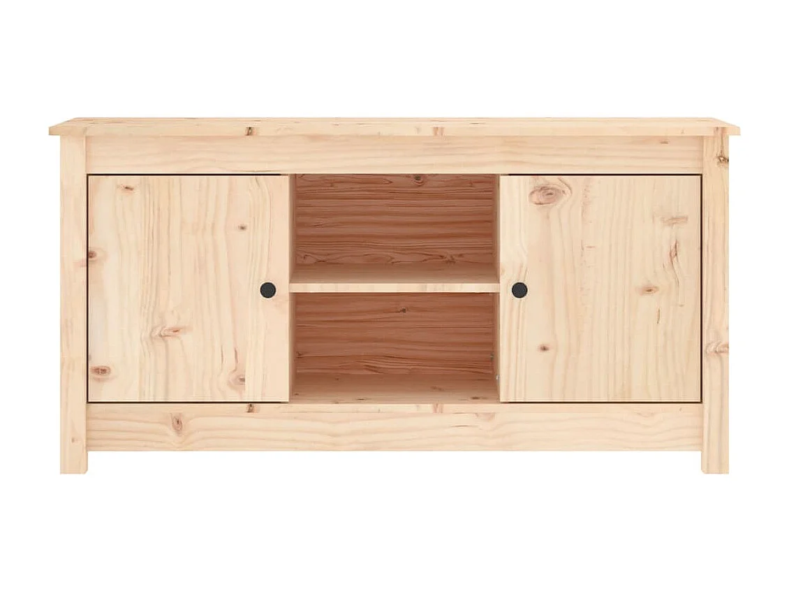 Mandy  Meuble TV 103x36,5x52 cm Bois de pin massif