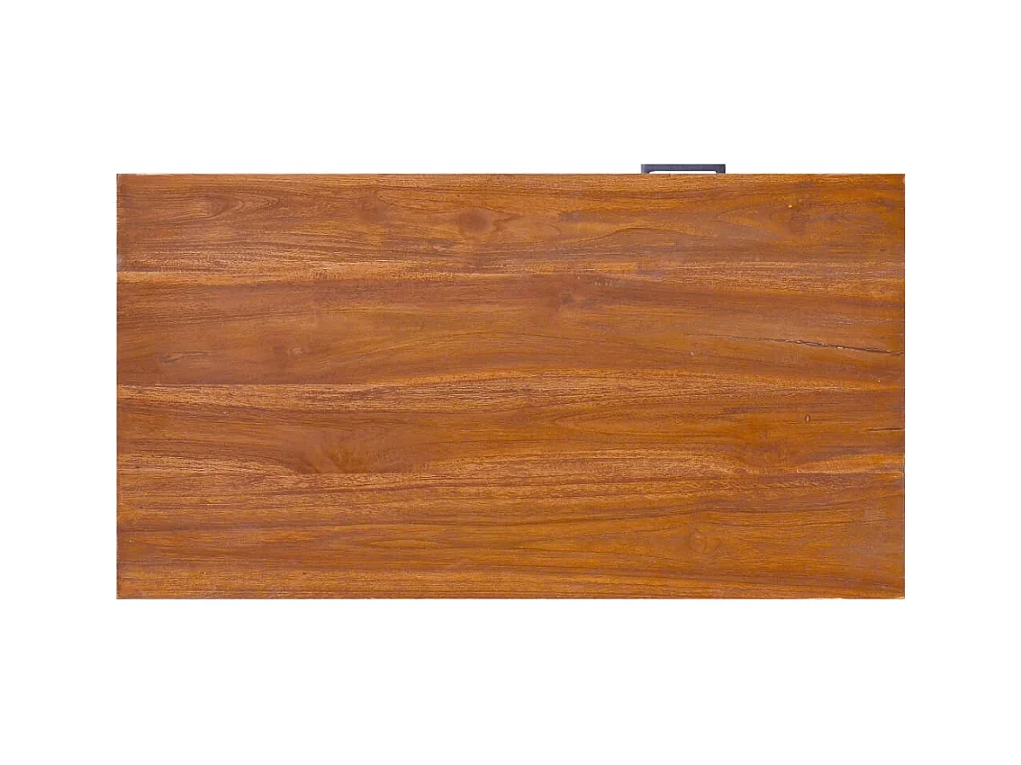 Garden Furniture -  Meuble TV 90x50x37 cm Bois de teck massif