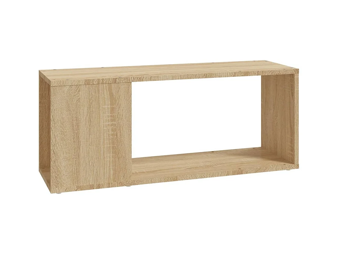 Norman  Meuble TV Chêne sonoma 80x24x32 cm Bois d'ingénierie