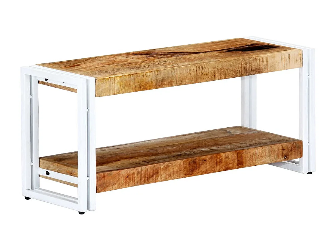 Clearfield  Tv-meubel 90x30x40 cm massief mangohout